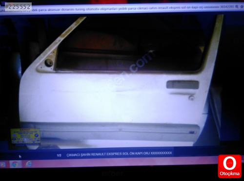 RENAULT EKSPRES SOL ÖN KAPI ORJ